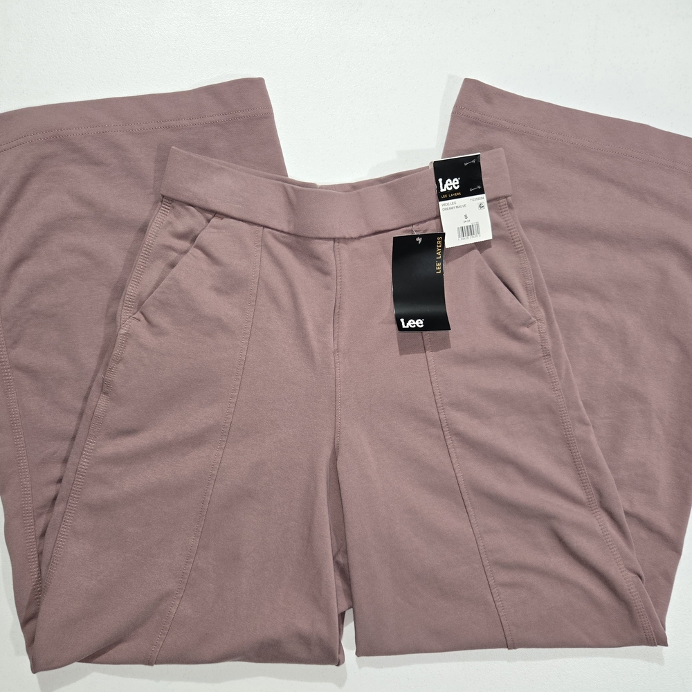 Lee Women's Dusty Pink Wide Leg Pants